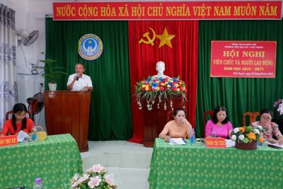 Hội nghị VC&NLĐ năm học 2024_2025